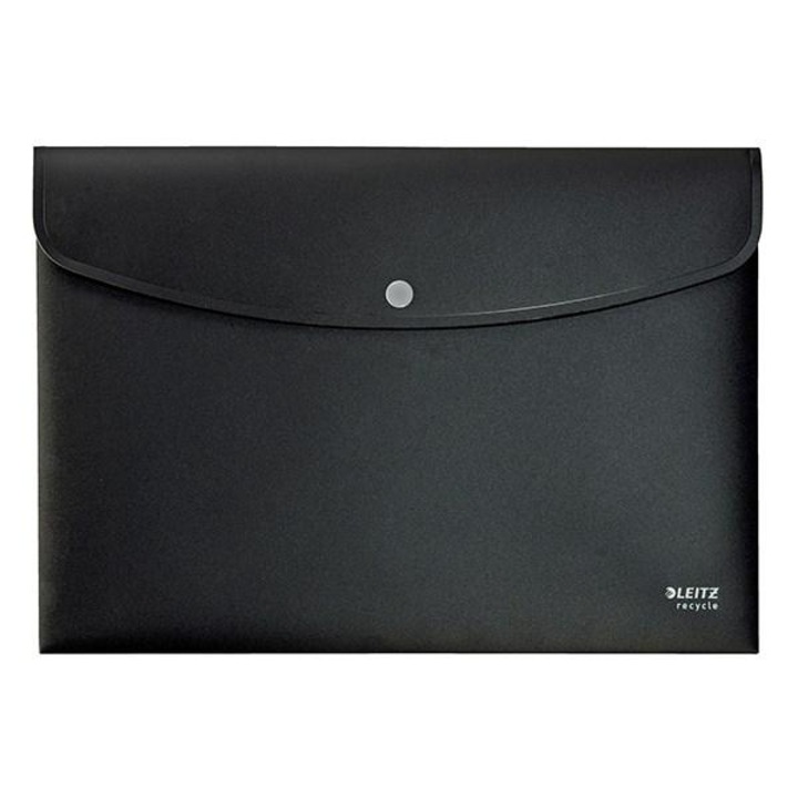 Dosar LEITZ Recycle A/4 PP cu capse negru
