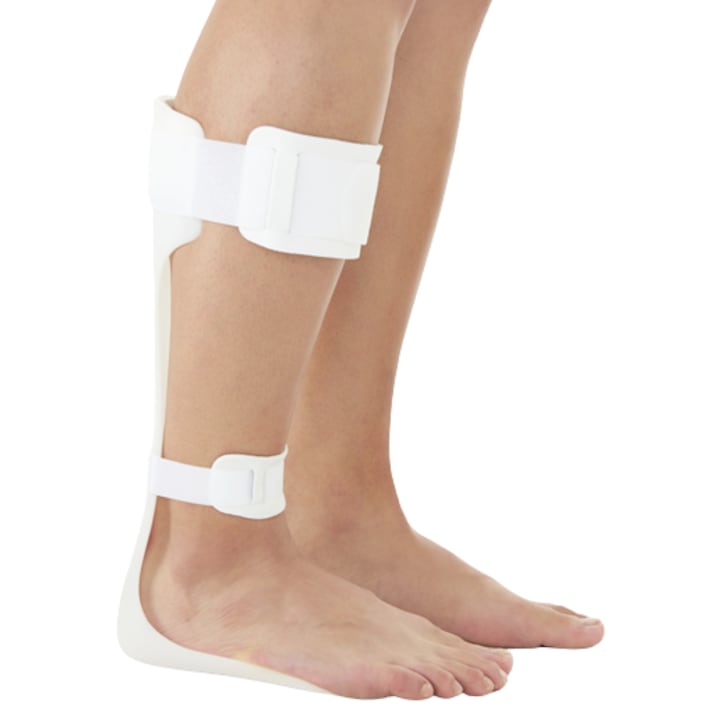 Orteza pentru picior cazut Dr.Med, marime XLarge, picior drept (lungimea talpii 28 cm - 31 cm)