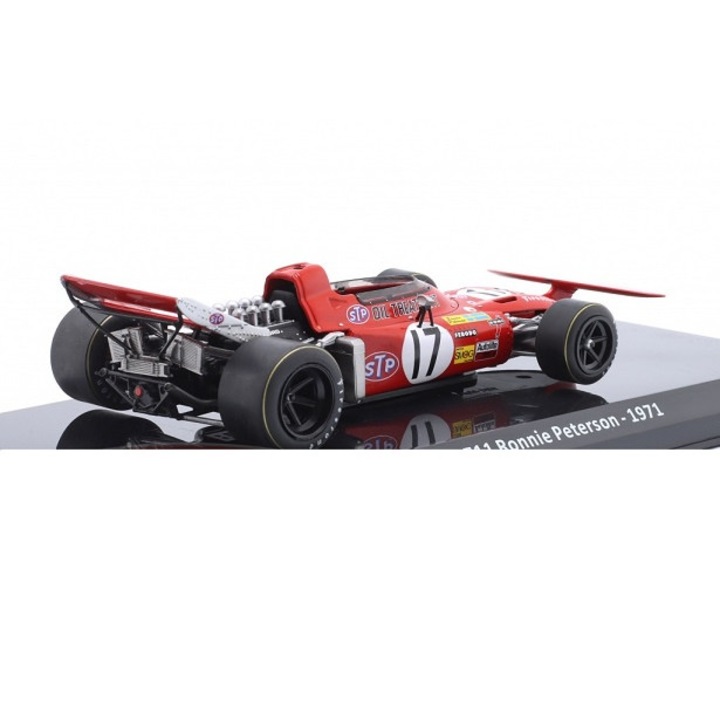 Fórmula 1 March 711 Ronnie Peterson 1971 1:43 Altaya - 20 anos! Loja on-line de miniaturas