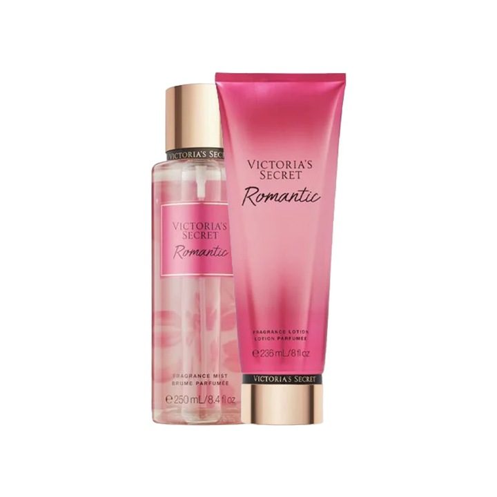 Szett Spray + Lotion, Victoria's Secret, Romantic, 250ml + 236ml