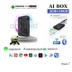 Wireless Element-x® адаптер за кола, 3 в 1 CarPlay/Android Auto/Мултимедия Ai кутия, USB Mediaplayer външен донгъл за кола, Android 11.0, 2Gb/16Gb, черен