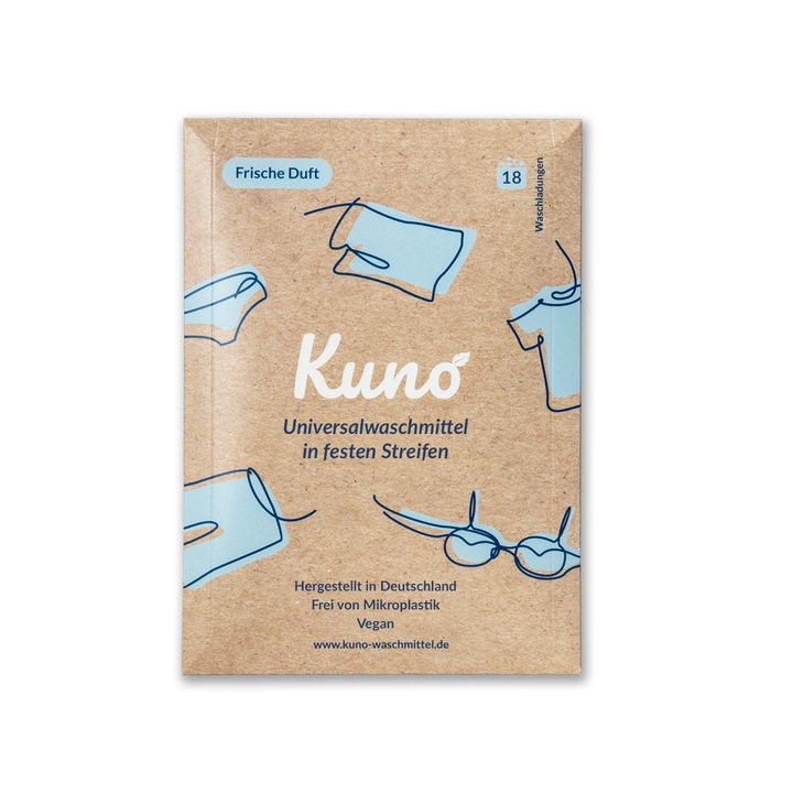 KUNO Mosószer lap, Univerzális, 18 mosás