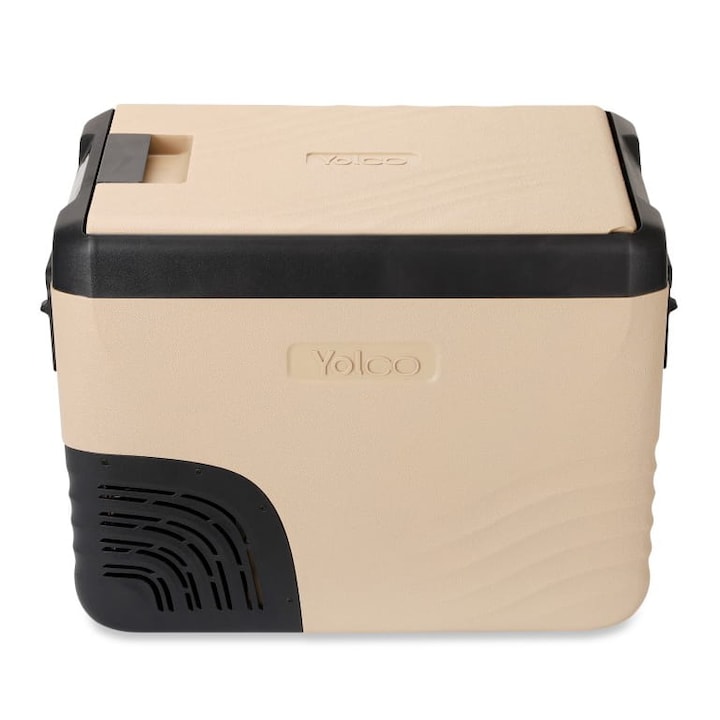 Преносим хладилник с компресор Yolco KX40 Sand 34L 12V 24V 240V