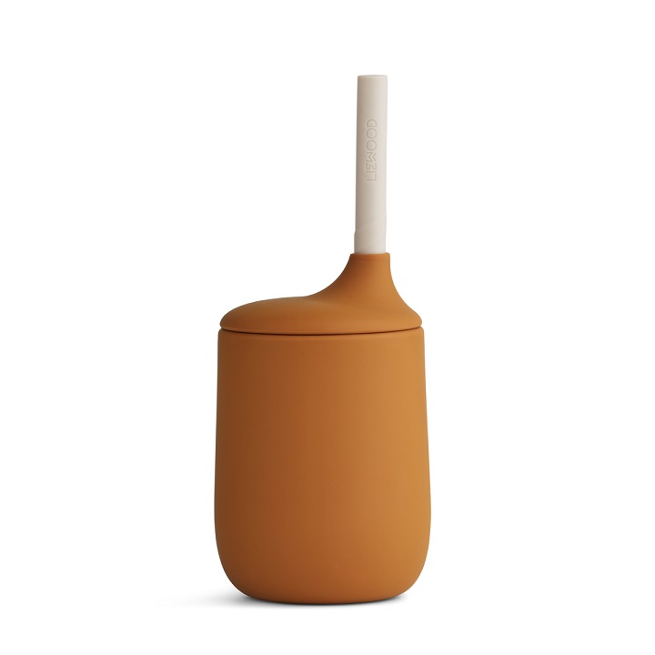 Pahar silicon, Liewood, galben, 230ml