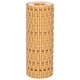 Set paravane pentru balcon vidaXL, 5 buc. maro deschis 255x19 cm poliratan 1.94 kg 156316