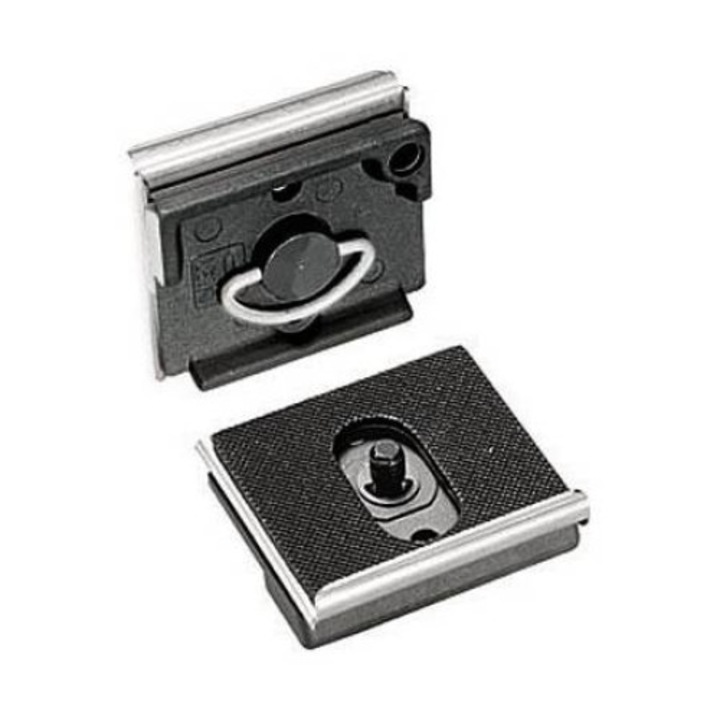 Téglalap alakú állvány, Manfrotto, 3/8" menet, 90 fokos szög, fekete