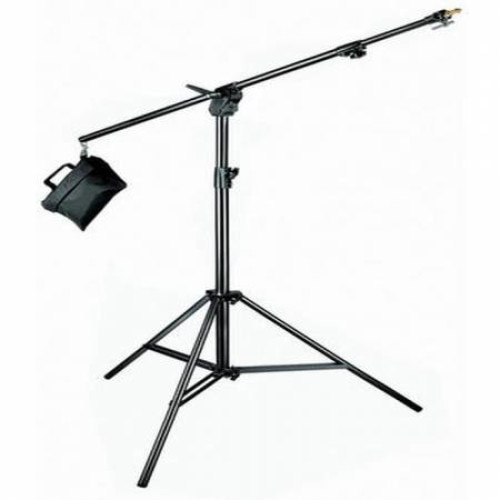Trepied Manfrotto COMBI BOOM, aluminiu, reglabil 76-260cm, cu sac