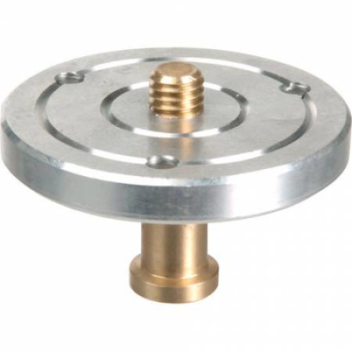 Manfrotto adapter platform, 3/8"-tól 5/8"-ig fém, 50x20x10mm