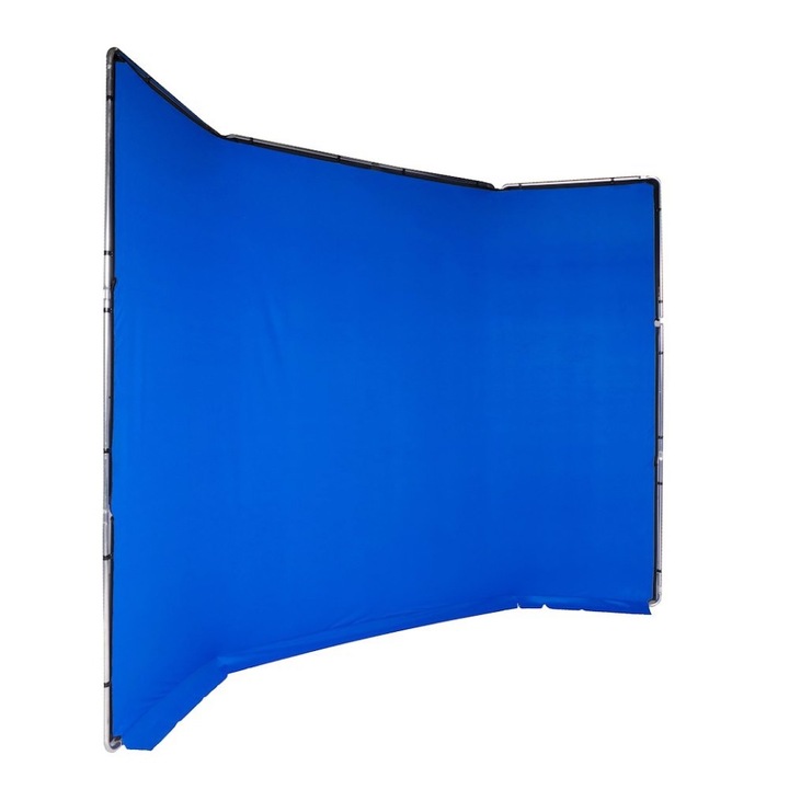 Chroma Key FX háttér, Manfrotto, 4 x 3 m, kék
