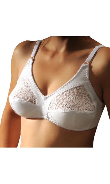 Elegáns M18 melltartó, Fehér