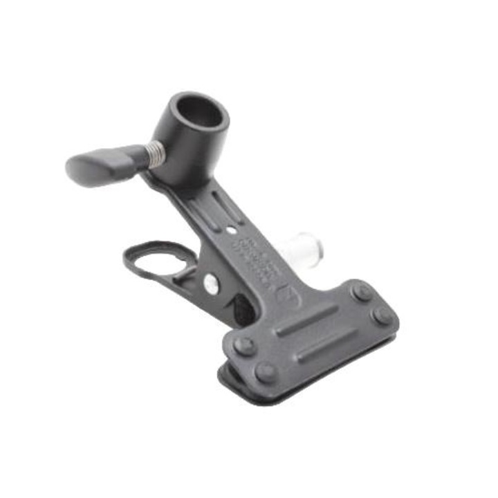 Clema de prindere, Manfrotto, Compatibil cu bare de pana la 35 mm, Negru