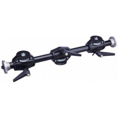 Brat orizontal Manfrotto, pentru patru capete, cu doua manere