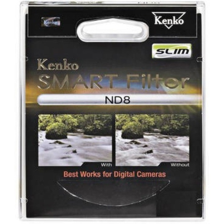 DSLR филтър, Kenko, Smart ND8 Slim, 82 мм