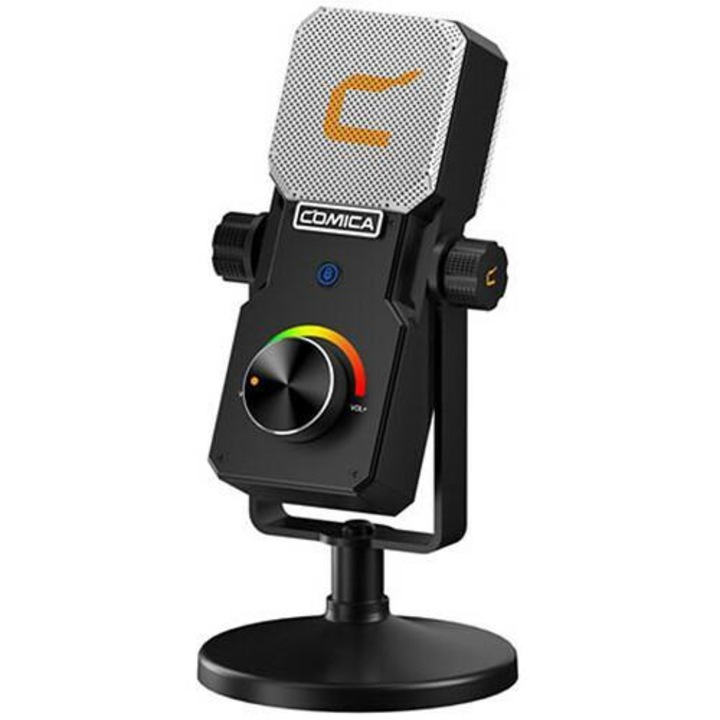 Microfon Comica STA-U1, USB, cardioid, metalic, 48kHz/24bit, 20Hz-20kHz, 191x82x39mm