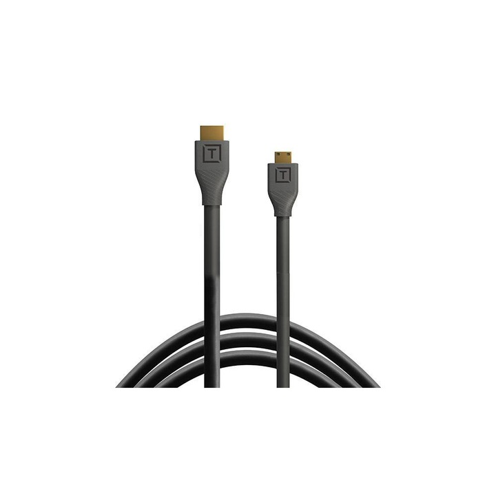 Кабел HDMI Mini към HDMI 2.0, 4K, 18 Gb/s, 60 fps, 1 m, черен