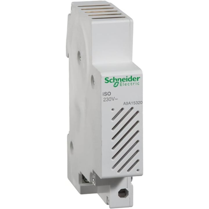 Sonerie modulara pentru tablou electric Schneider Electric A9A15320, 230V, 80 dB DECA9A15320