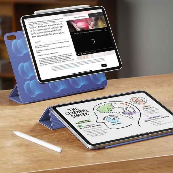 Husa pentru Apple iPad Pro 11" 2024 ESR rebound magnetic case purple