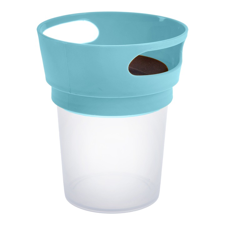 Recipient pentru gustari cu capac BabyJem Bleu