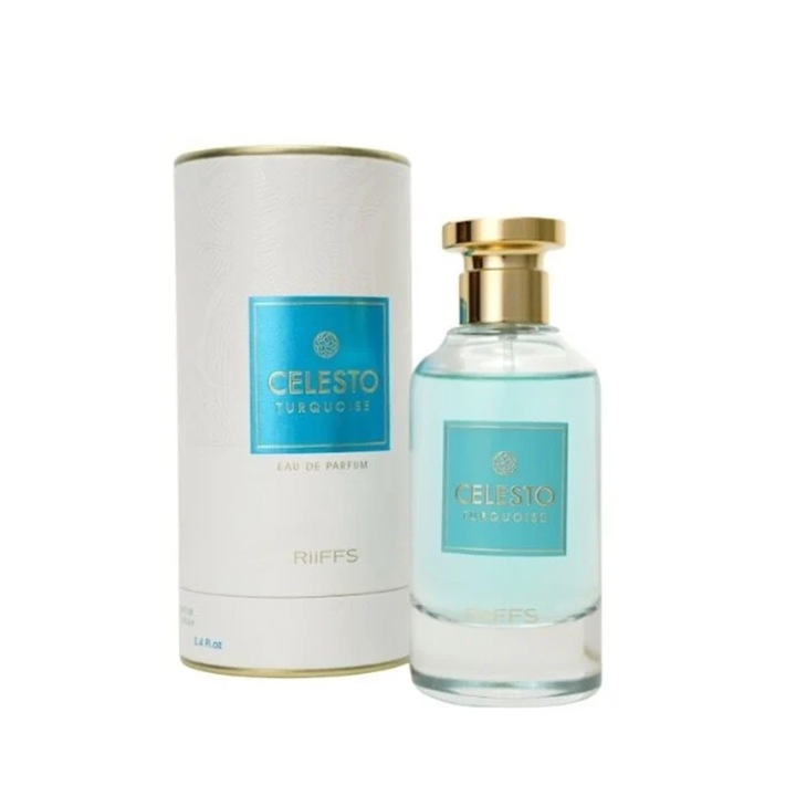 Парфюмна вода, Riiffs Celesto Turquoise, унисекс, 100 ml