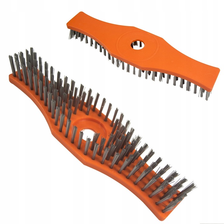 Perie pentru motocoasa, Decortrend, Nylon, 10.000 rpm, 29.5cm, Portocaliu