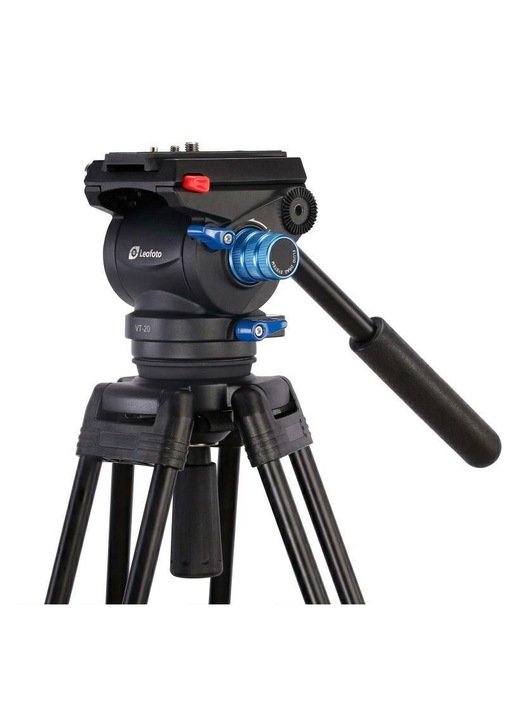 Cap video Leofoto VT-20, aluminiu, sarcina maxima 20kg, 421x180x130mm