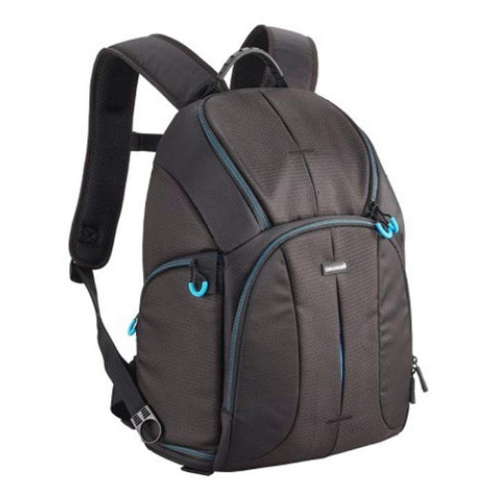 Rucsac foto CULLMANN Sydney pro TwinPack 600+, acces lateral si superior, suport trepied, impermeabil, negru