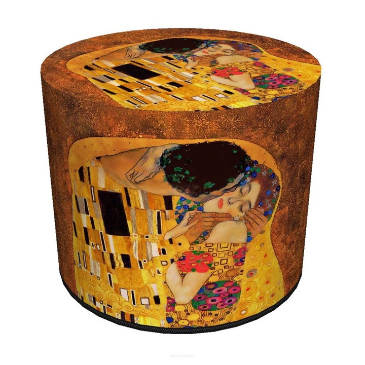 Zsámoly, Bertoni, Kiss Klimt, dekoratív modell, 40x40x40 cm, kerek