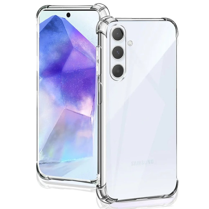 ΠΠ΅ΠΉΡ Π·Π° Samsung Galaxy M55 - Techsuit Shockproof Clear Silicone - Clear
