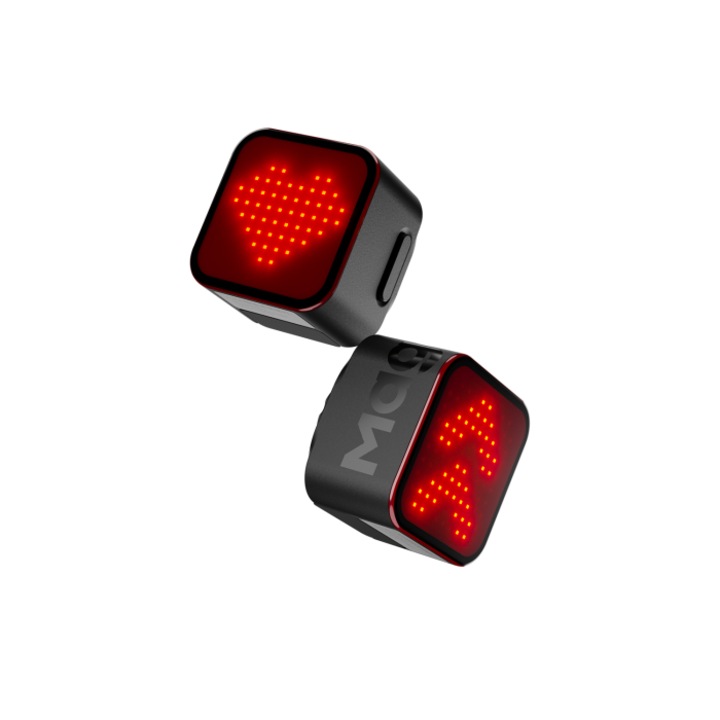 Kerékpár hátsó lámpa Magene L308, 30 lumen, Bluetooth, USB, LED
