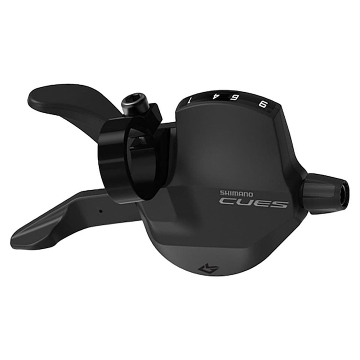 Váltókar, SHIMANO, SL-U4000, 9 sebességes, fekete