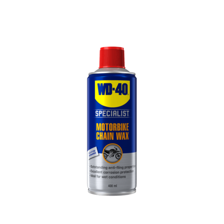 Ceara lant motocicleta WD-40 Specialist, 400ml