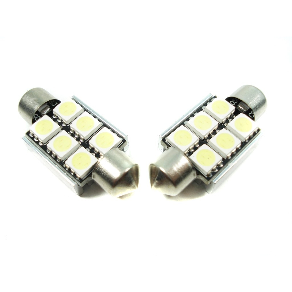 Bec Led Festoon (Sofit) 6 Smd 5050 Canbus