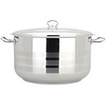 Oala inox cu capac inox, Hcm Gastro, 45 litri Oala inox cu capac inox, Hcm Gastro, 45 litri