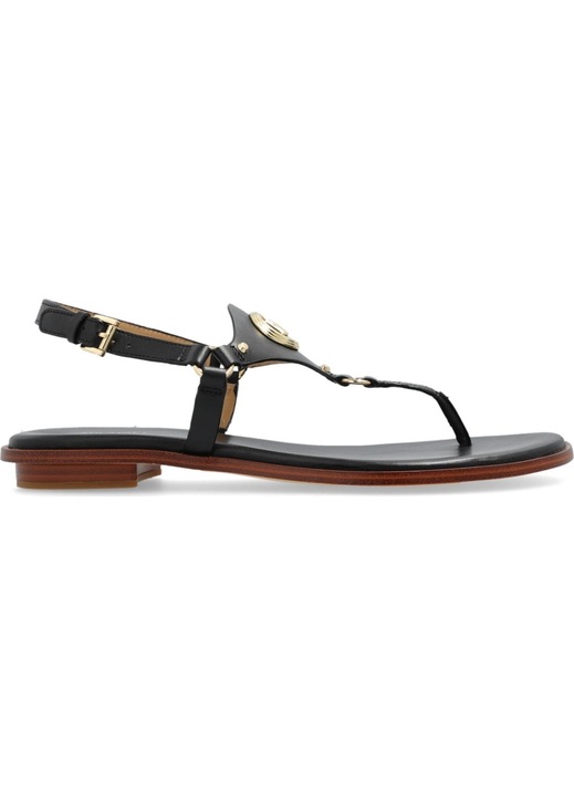 Sandale dama Michael Kors din piele naturala, Negru