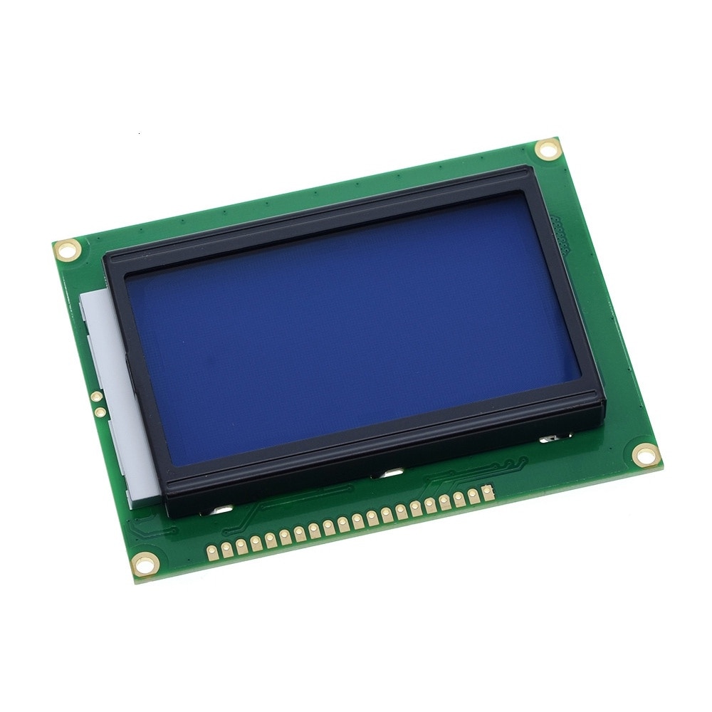 Display LCD 128X64 caractere Arduino cu afisaj albastru, ST7920 - eMAG.ro