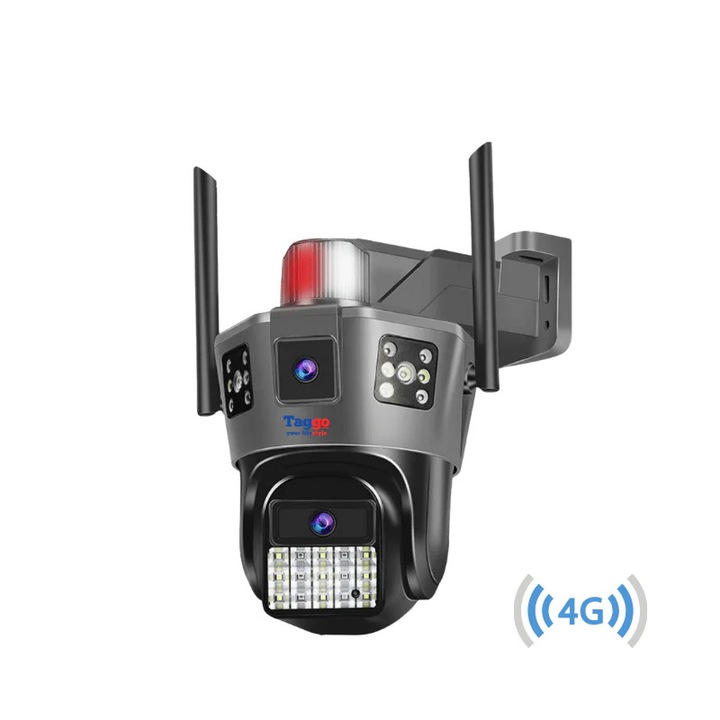 Camera supraveghere exterior IP Hikvision DS-2CD1043G2-I28, 4 MP, IR 30 m, 2.8 mm, PoE