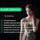 Guler Cervical Moale si Gonflabil pentru Spondiloza si Hernie Cervicala Maro