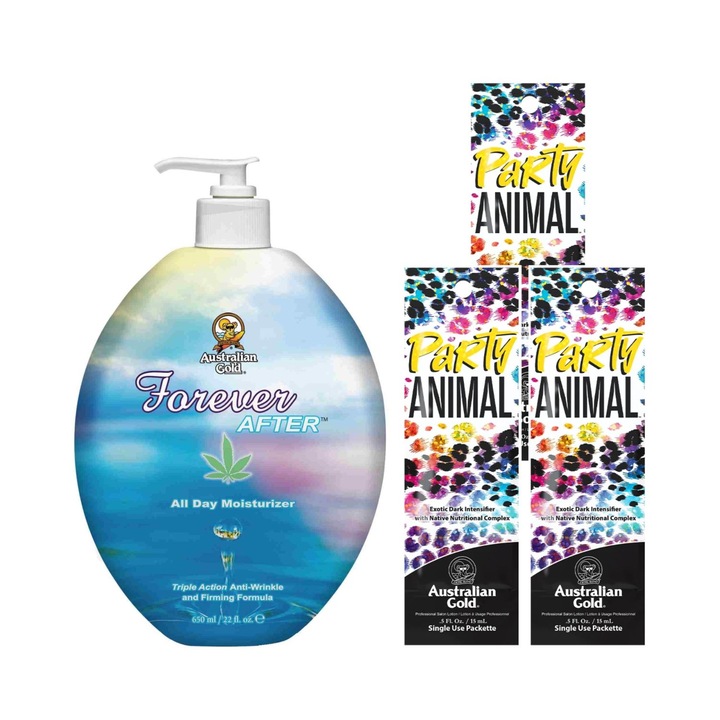 Plajai csomag, Australian Gold, Forever After 650ml + Party Animal 15ml