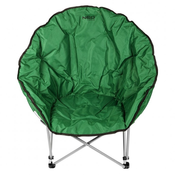 Сгъваем къмпинг стол Neo Tools, 600D полиестер, водоустойчив, 80x70x80см