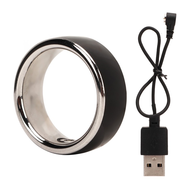 Telecomanda Bluetooth QttvbTna, inox, baterie litiu 18mAh, pentru telefon si tableta