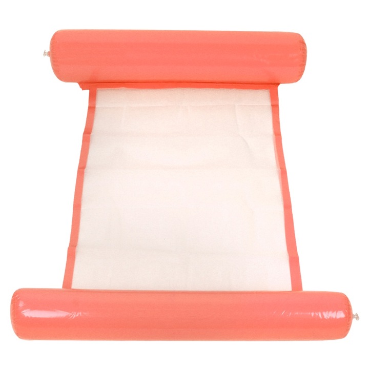 Felfújható matrac a medencéhez, QttvbTna, PVC, 120x73cm, Narancssárga