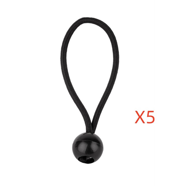 Coarda elastica QttvbTna, negru