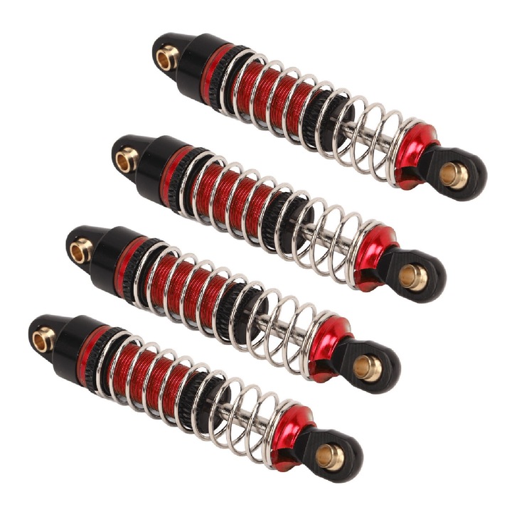Set 4 amortizoare RC QttvbTna, Aliaj de aluminiu, 58.5x50.5 mm