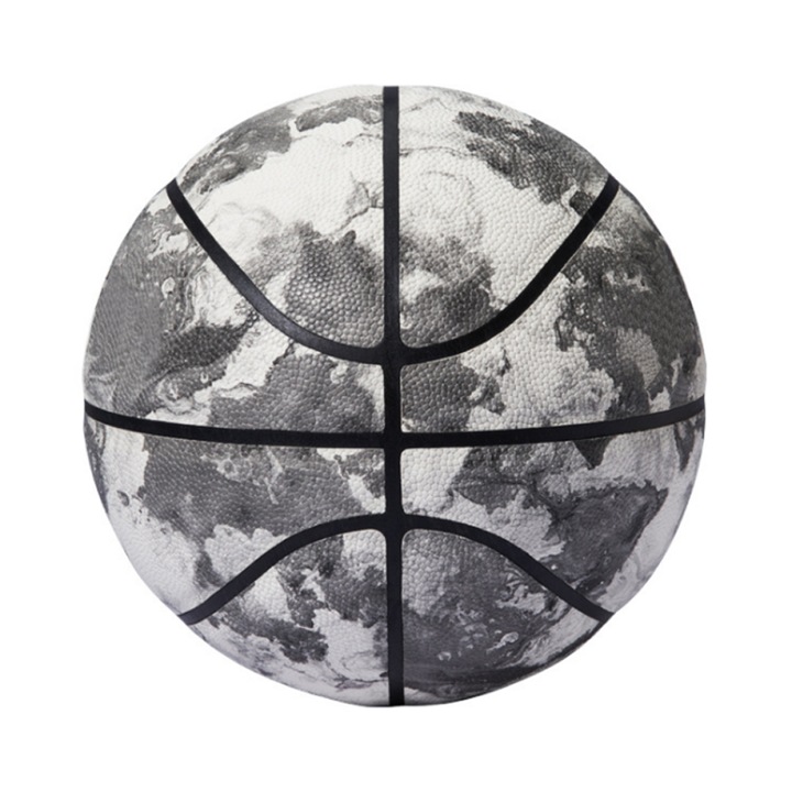 Foszforeszkáló kosárlabda, QttvbTna, kompozit bőr, 7-es méret, zöld