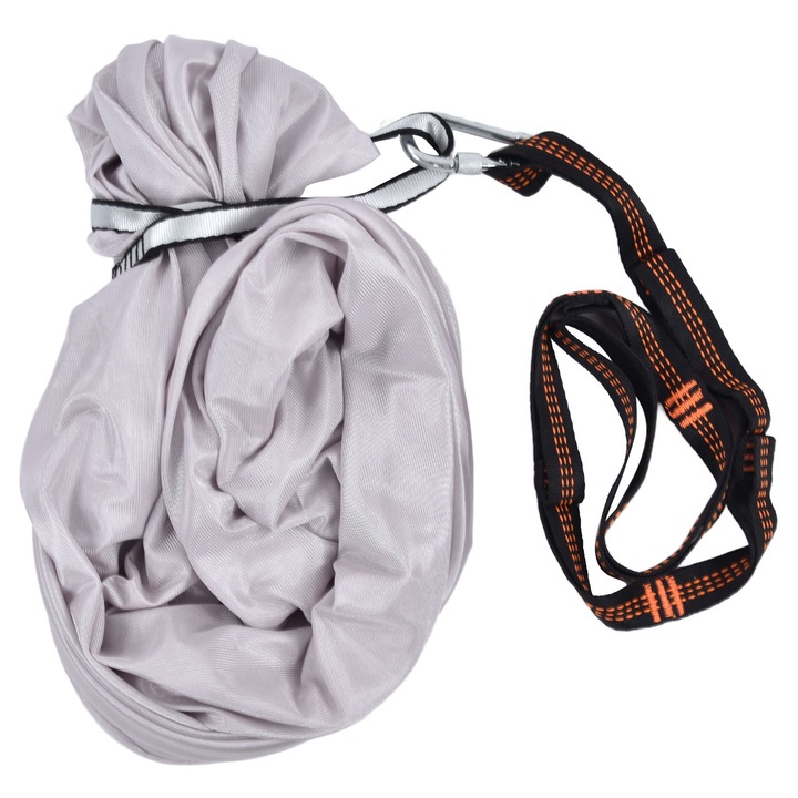 Въздушен йога хамак QttvbTna, найлон, 100x280см, максимално натоварване 25 KN