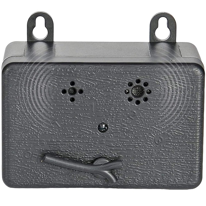 Уред против лай, QttvbTna, ултразвуков, черен