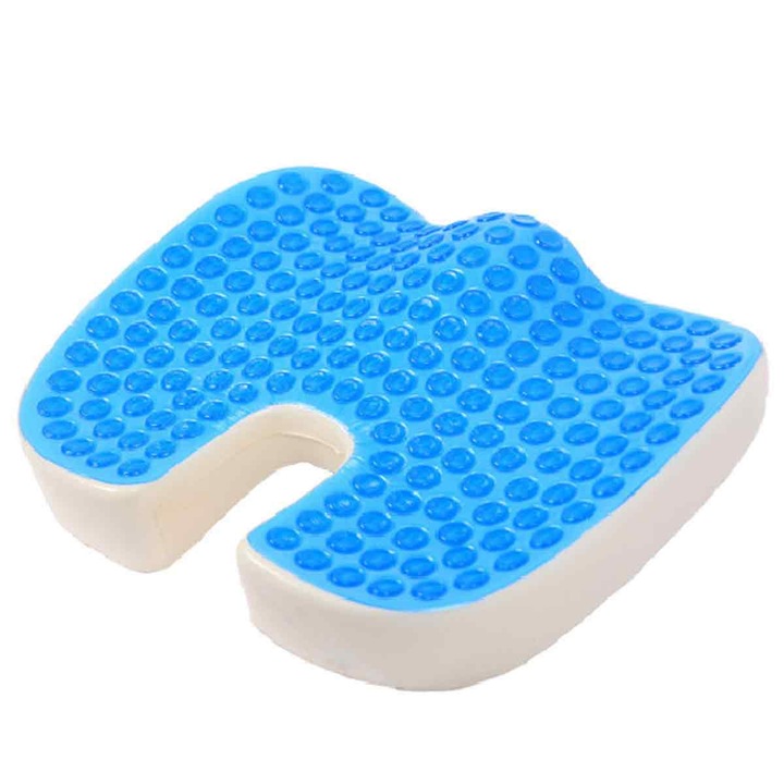 QttvbTna Cool gél ergonomikus párna, kék