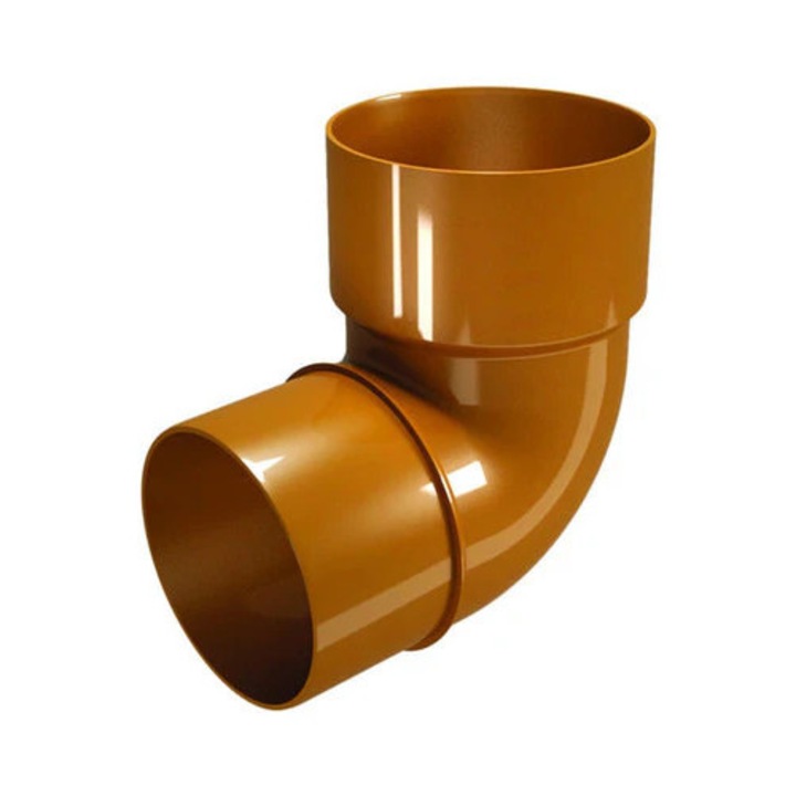 Arc pentru jgheab Devorex Classic 120, 87,5°, O80, Tigla