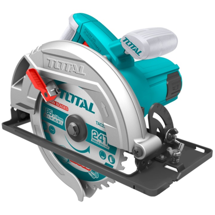 Ръчен циркуляр Total Industrial, Ø 185 мм, 1600 W