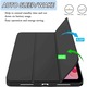 Husa Ultra Slim, pentru Lenovo Tab M11 / K11, 11.0", Silicon TPU, Smart Cover - Negru